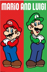 Affiche / Poster - Mario & Luigi (27x39)